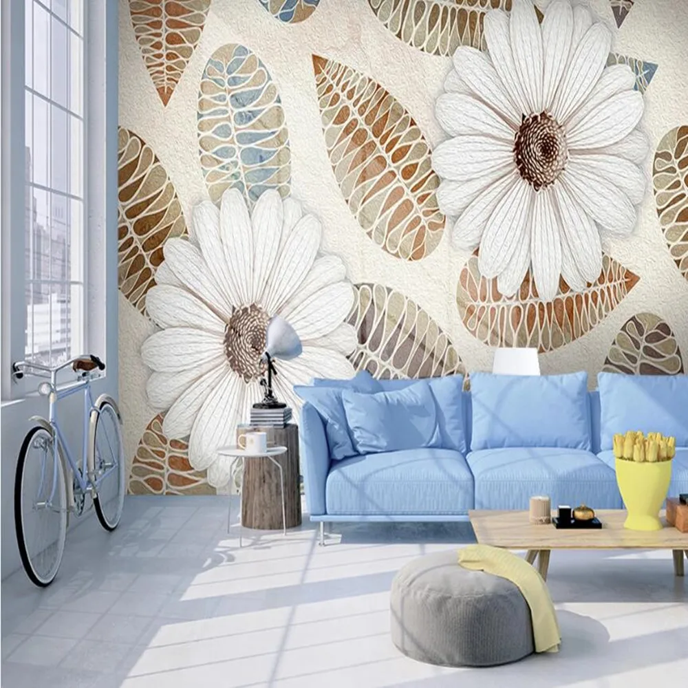 Большие настенные 3D-обои milofi на заказ простой фоновый рисунок с деревенскими