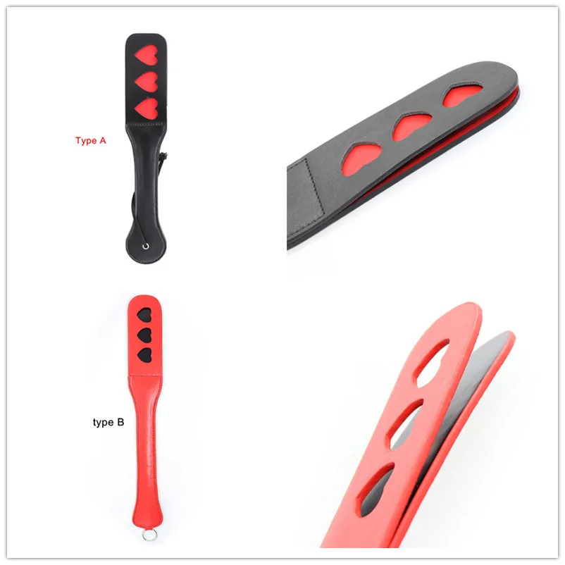 1 шт. двухслойные шлепки из искусственной кожи весло знак сердца клеится на