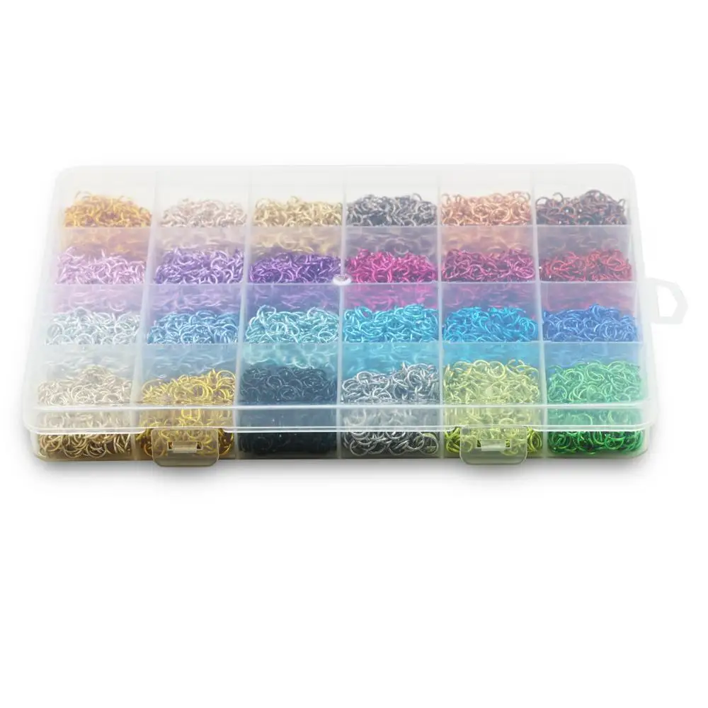 Кольцо для изготовления ювелирных изделий из нержавеющей стали 6 мм 24 цвета 1