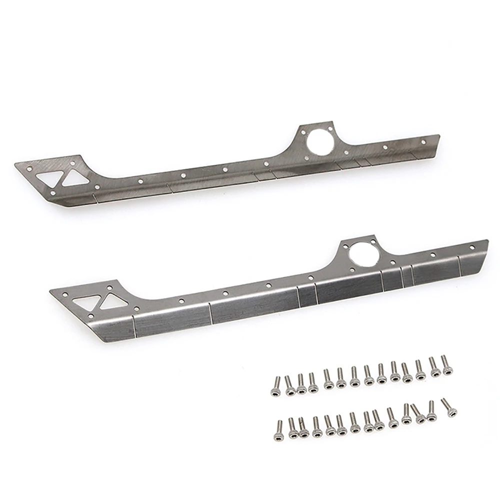 

2pcs Side Skirts Cleat Pedal Decoration for 1/10 Axial SCX10 90046 90047 Wrangler RC Car Accessories