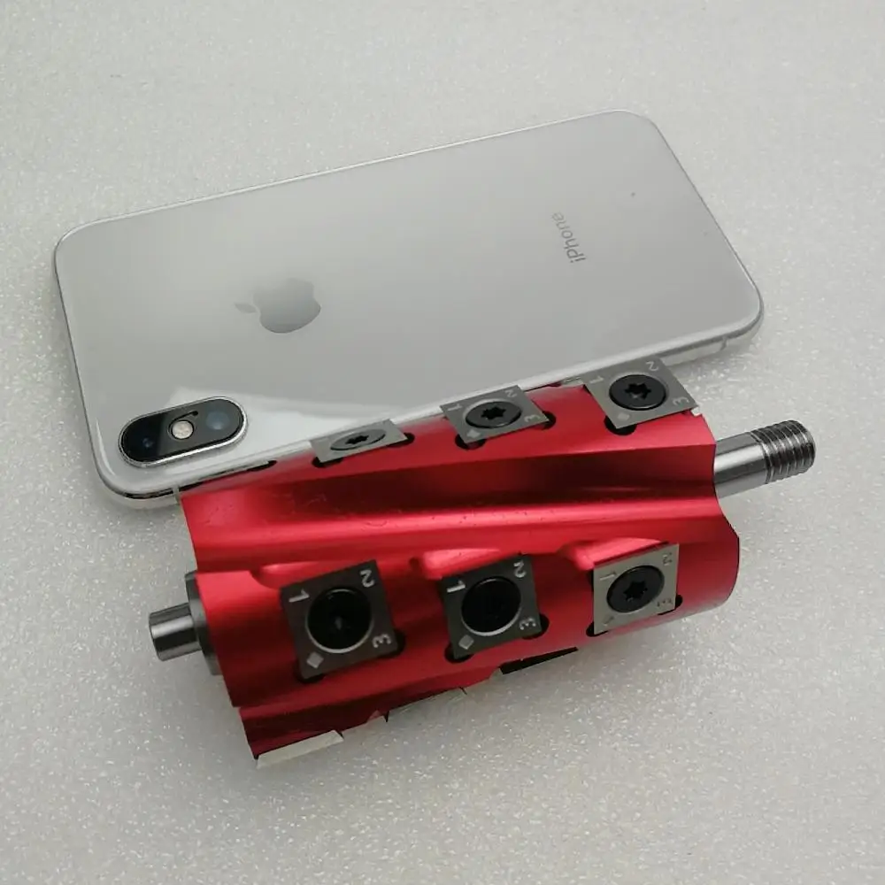 Спиральная режущая головка LIVTER для портативного деревянного строгального