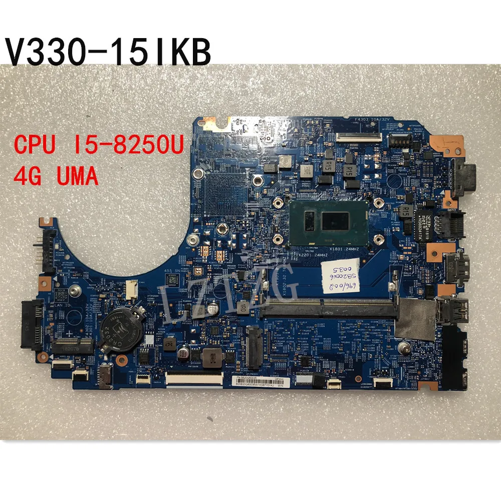 

For Original Laptop Lenovo V330-15IKB Motherboard With CPU I5-8250U 4G UMA FRU 5B20Q60035