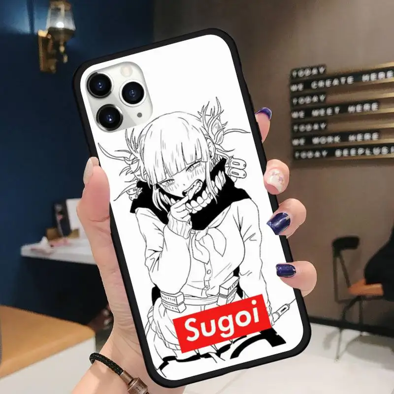 

Sugoi Senpai Anime Waifu Phone Case for iPhone 11 12 mini pro XS MAX 8 7 6 6S Plus X 5S SE 2020 XR