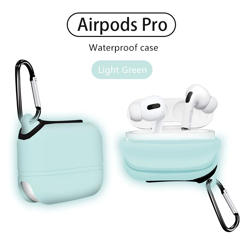 Подходит для Airpods Pro защитный чехол силиконовый полноразмерный Airpod футляр