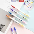 CHOSCH 7 цветовнабор блеск, ручка, маркер, изменение цвета вспышки маркер гелевые ручки для рисования для альбомов журнал Сделай Сам канцелярских принадлежностей