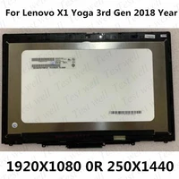 original 14 lcd screen assembly touch display for lenovo thinkpad x1 yoga 3rd gen 20ld 20le 20lf 20lg fru 00ny445 fru 01yt250