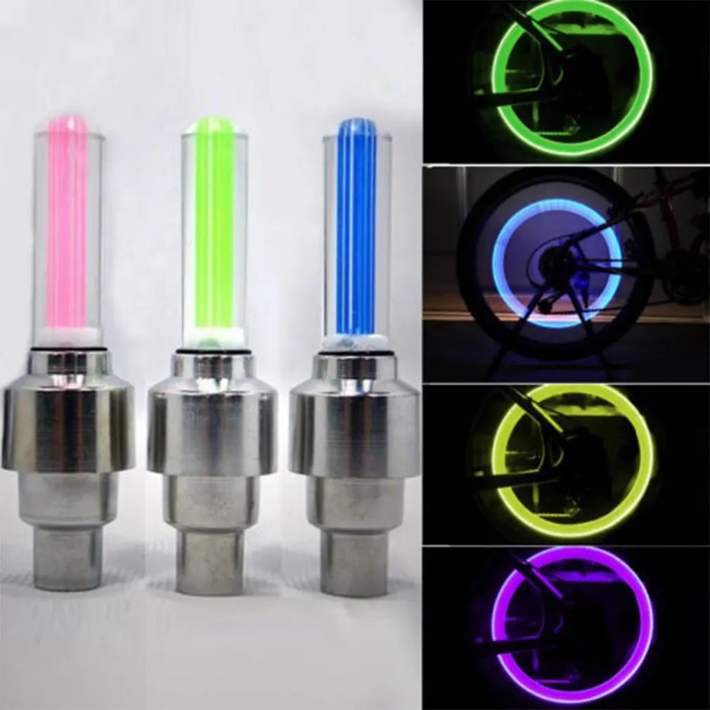 Bicycle Valve Light Valve Core Light Wheel Light Riding Equipment Accessories Glow Stick Type