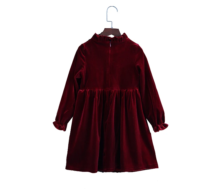 Abito da sera per ragaza adolescente 3-12 anni abito da Natale abito Going per bambini autunno nuva versione coreana dell