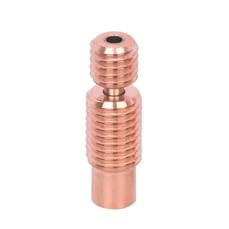 

P8DF Copper Plated All-Metal E3D V6 Heat Break Titanium 3D Printer Nozzle Throat