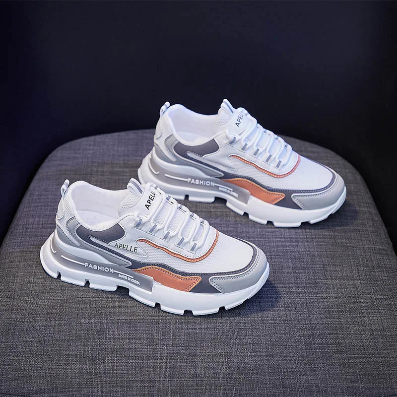 

Ins Mesh Daddy Shoes 2021 Summer New Student Breathable Sneakers Women Running Casual Shoes