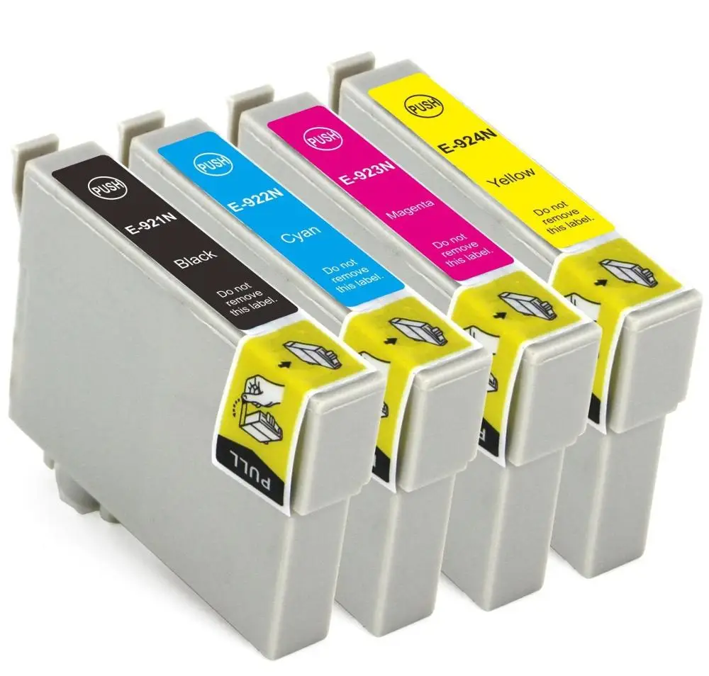 92N T0921N T0921 bk Черный чернильный картридж для принтера EPSON Stylus T26 T27 TX106 TX109 TX117 принтер
