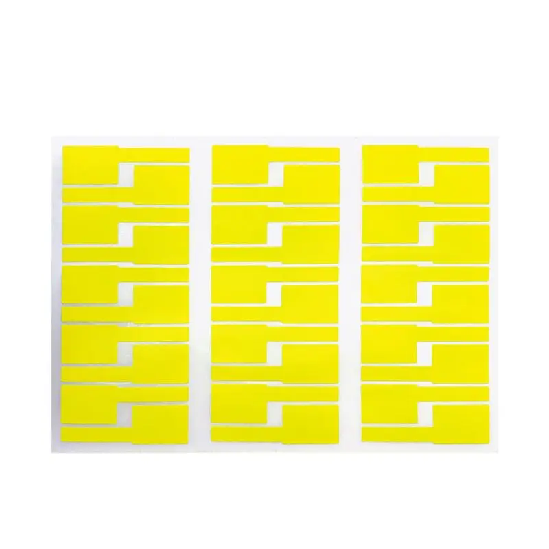 

30Pc Cable Labels Sticker Waterproof Identification Tags Work with Printer 6XDD