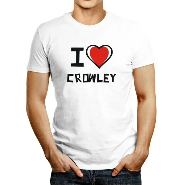 

I love Crowley Bicolor Heart T-shirt
