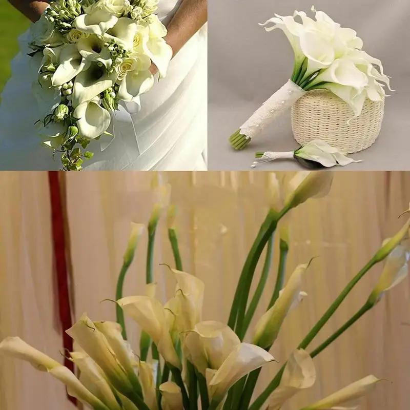 

Mini calla lily simulation flower fake flower high-end wedding home decoration flower shooting props