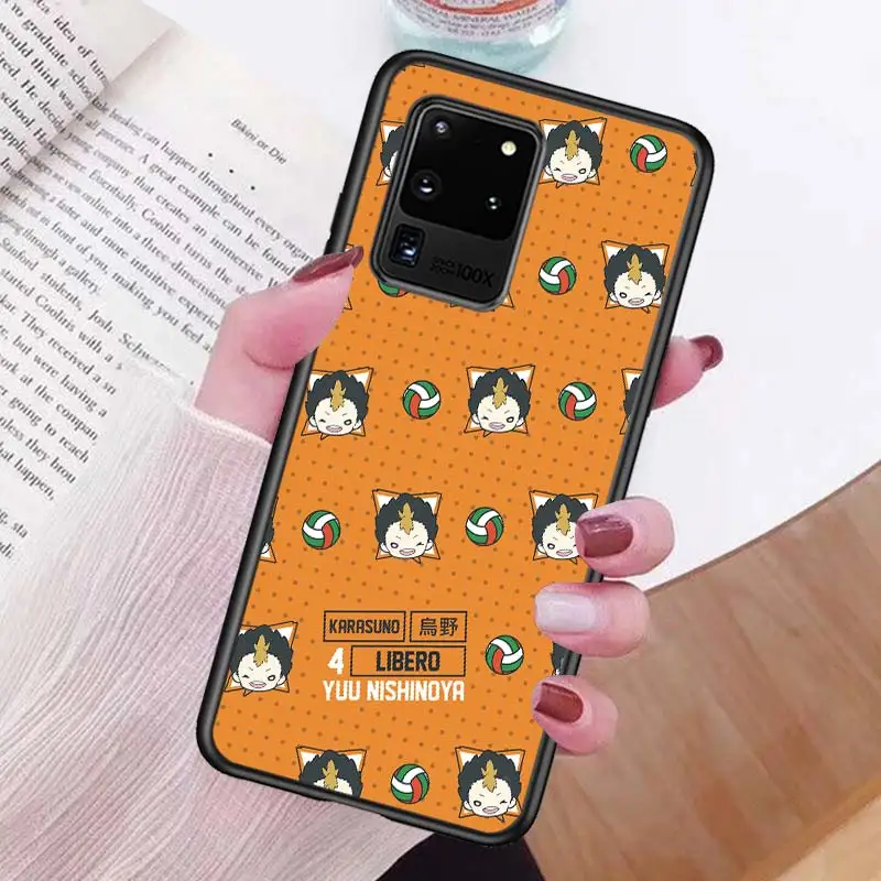 

Haikyuu Karasuno for Samsung S20 FE Ultra Plus A91 A81 A71 A51 A41 A31 A21 A11 A72 A52 A12 Soft Black Phone Case
