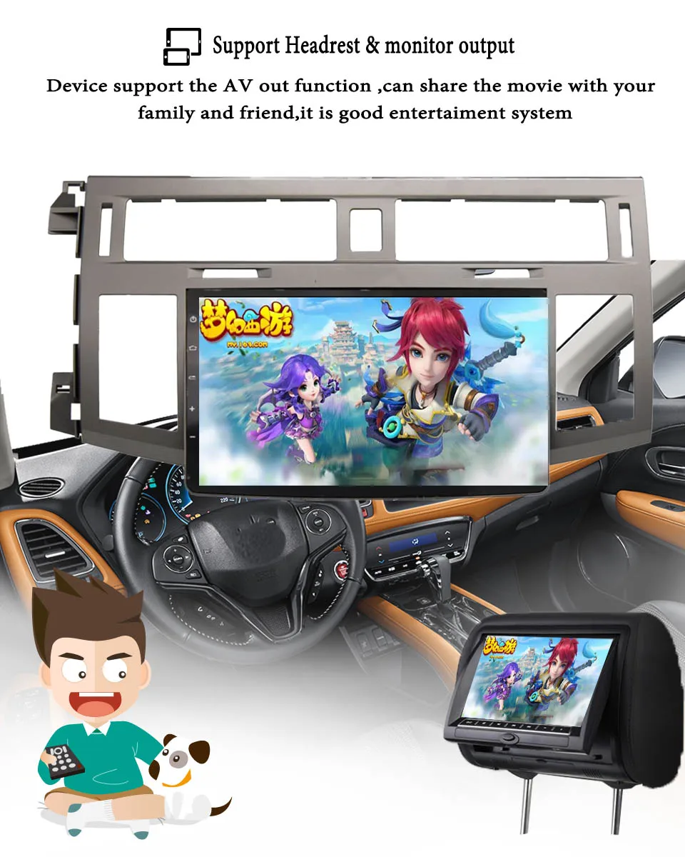 1024*600 Octa Core автомобильный dvd-плеер на основе Android для Toyota Avalon 2007 2008 2009 2010 2011 автомобильное радио с GPS навигации Мультимедиа BT WI-FI