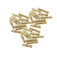 251020pair 2mm 3mm 3 5mm 4mm rc battery bullet banana plug male female bullet banana connector gold plated