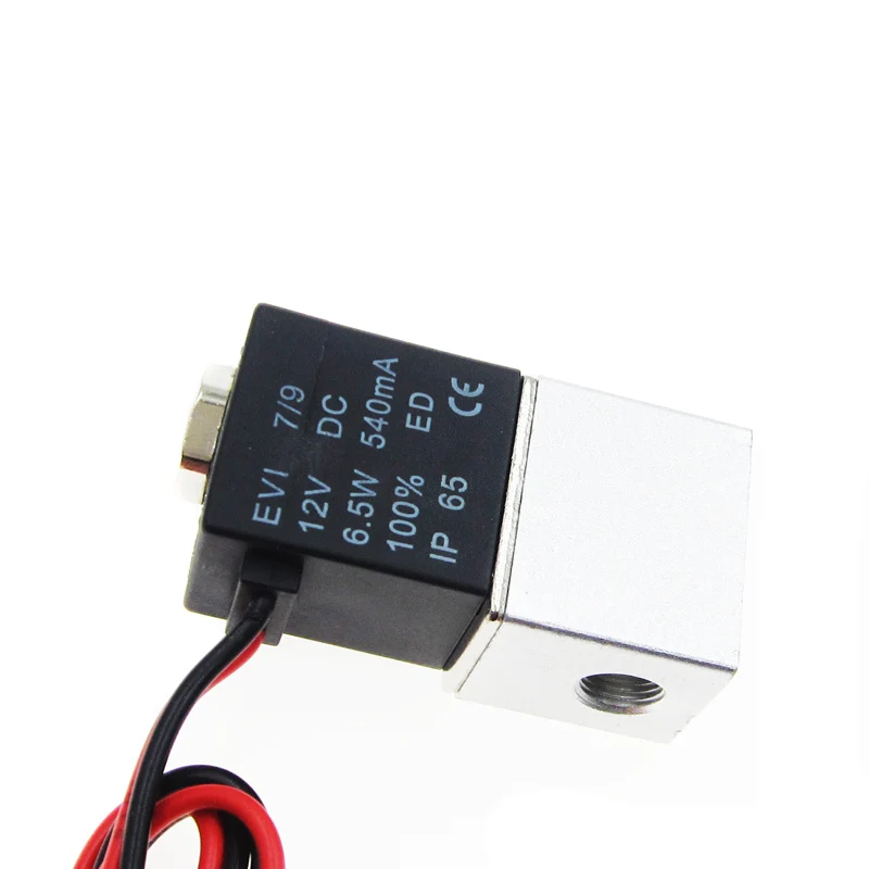 12 В постоянного тока 1/4 &quot2 сторонний нормально закрытый пневматический