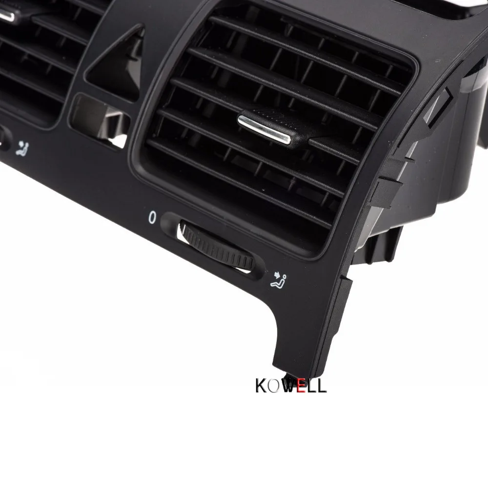 Черное центральное отверстие для замены подушки безопасности приборной панели