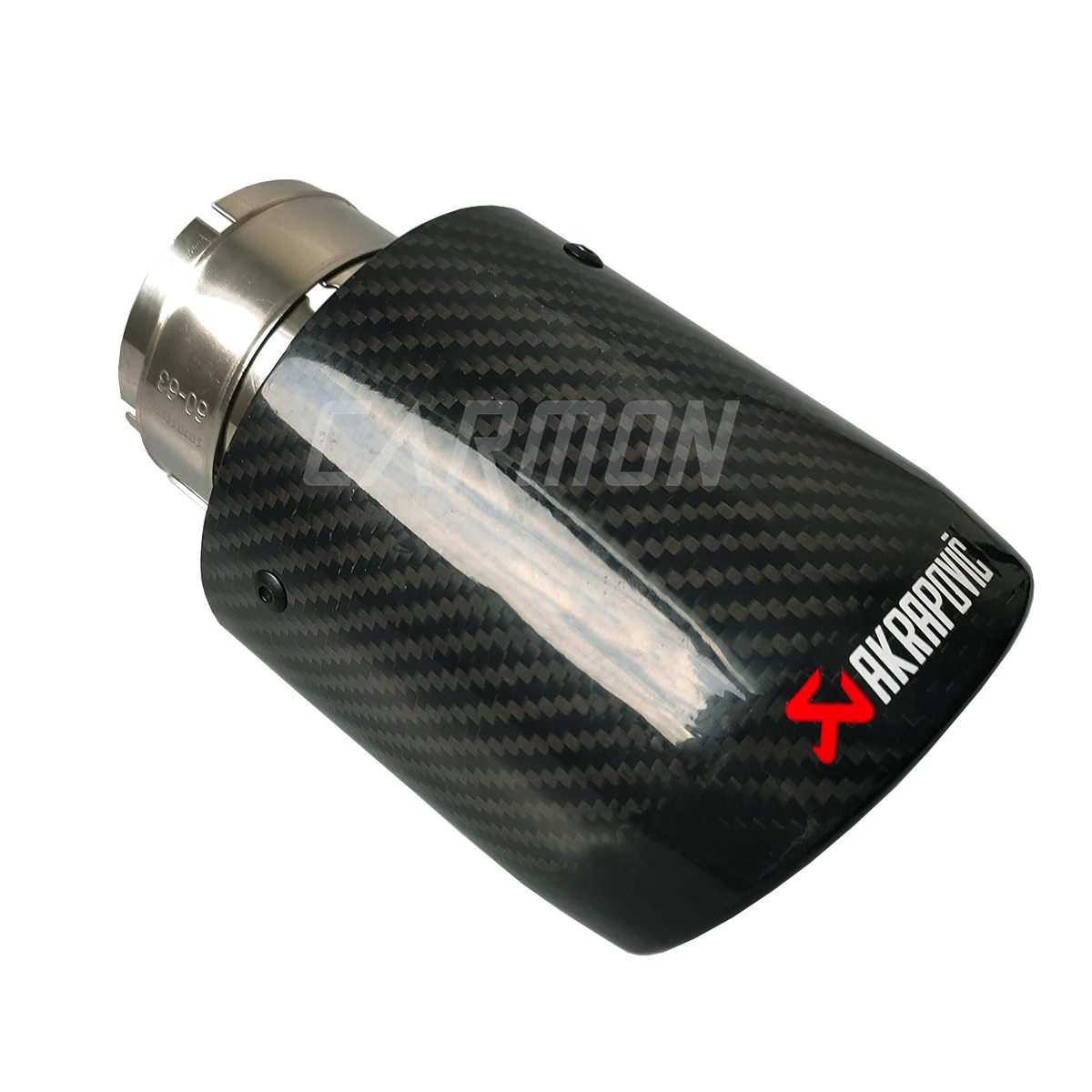 2019 новый тип вьющиеся края автомобиля Универсальный Akrapovic углеродного волокна