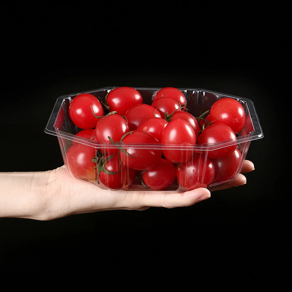 

50Pcs Food Fresh Keeping Wrapping Box Fruit Packing Box Meat Vegetable Tray
