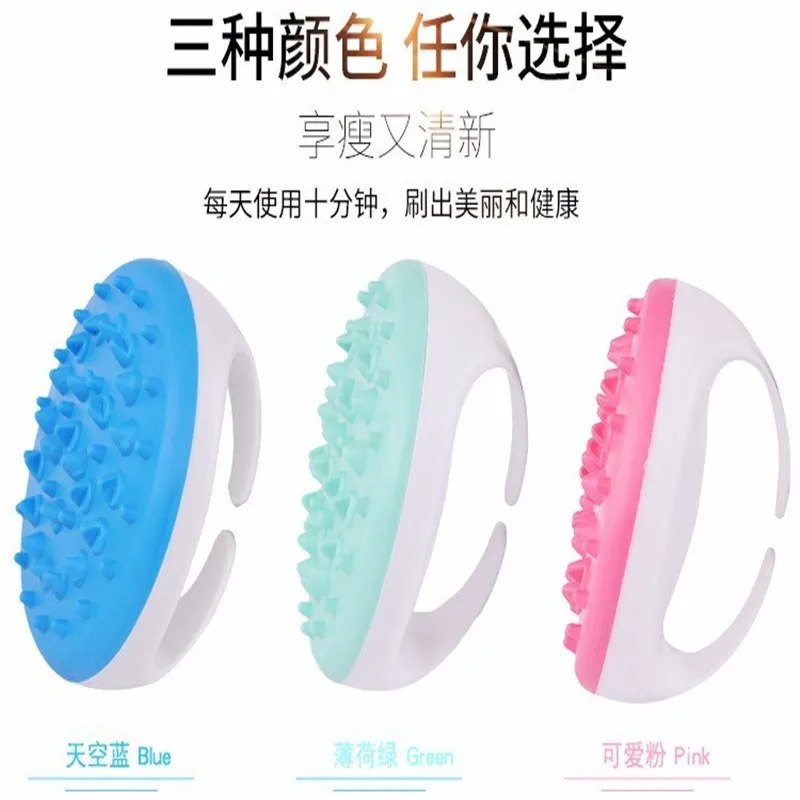 Щетка антицеллюлитная для массажа всего тела расческа ванны и душа спа-массажер