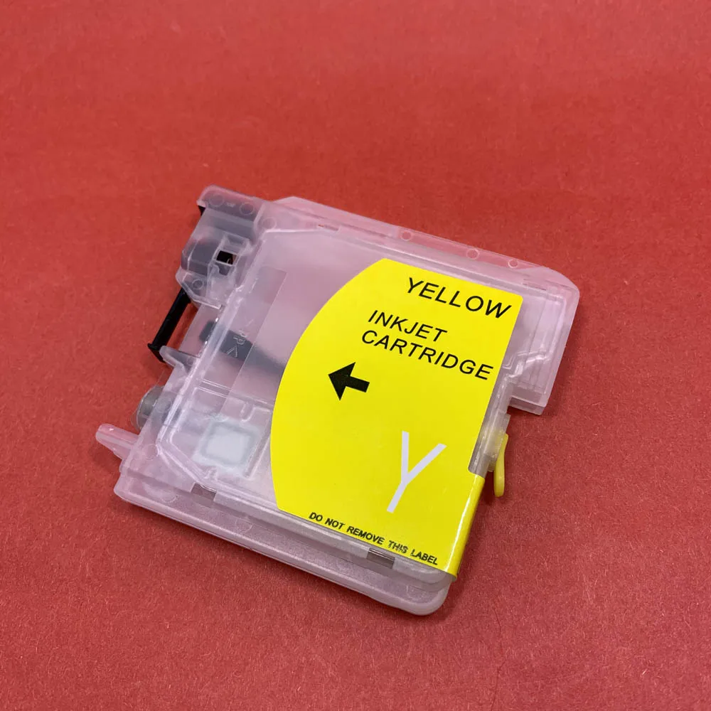 YOTAT многоразовый LC39 LC980 LC60 LC985 LC1100 чернильный картридж для Brother DCP-J125 J315W J515W MFC-J415W J615