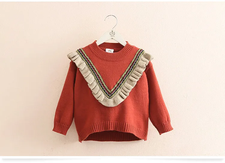 

2020 Autumn Winter Kids Sweater Children New Year Clothing Girls Cotton Pullover Baby Costumes SD10