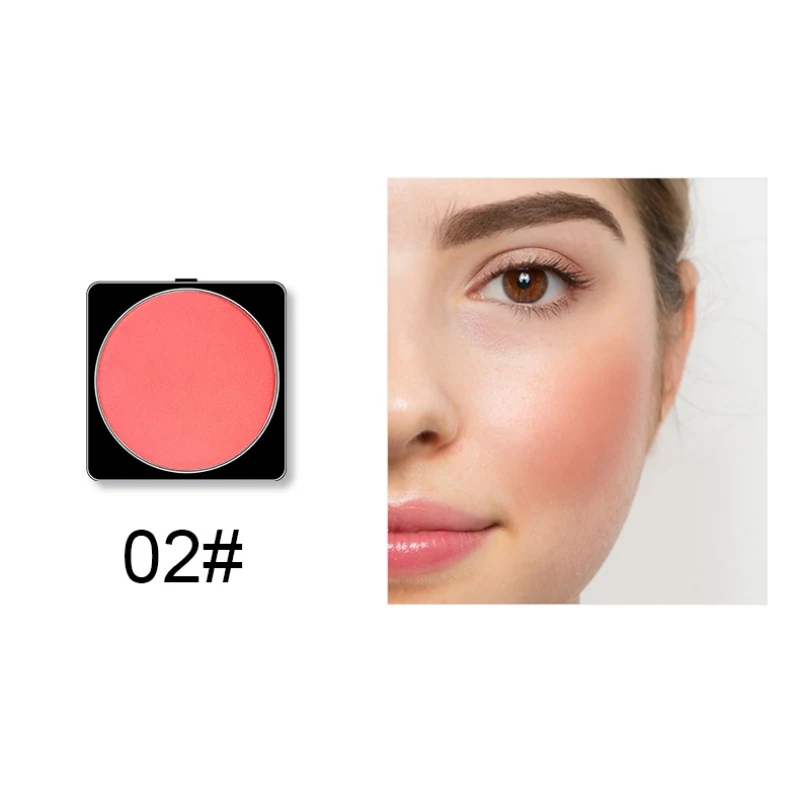 Матовые румяна водонепроницаемые стойкие осветляющие макияж эффект легко