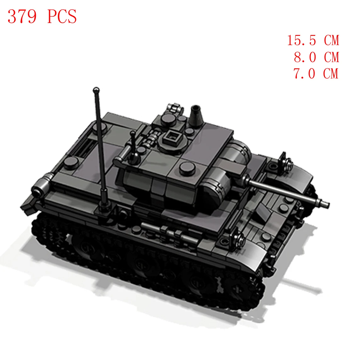 Горячая Военная WW2 немецкая армия SDKFZ 123 (VK 1303) Танк Blitz военный автомобиль