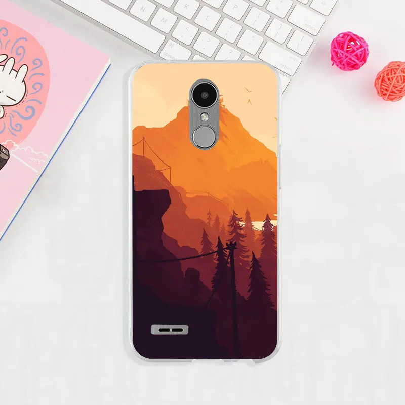 Мягкие чехлы для телефонов из ТПУ LG G2 G3 Mini G4 Stylus G5 G6 G7 ThinQ K4 K7 K8 K10 2017 2018 Firewatch горный