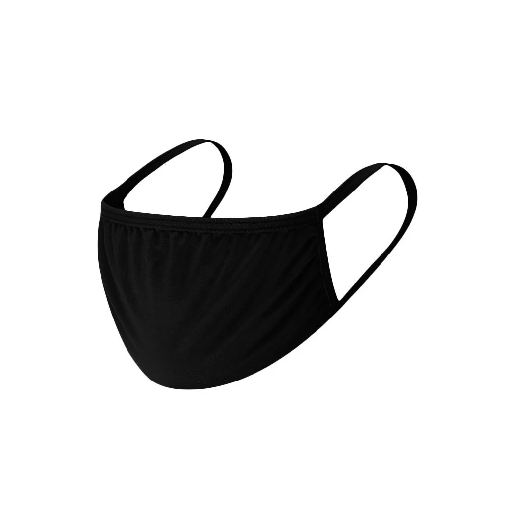 10/20 шт. детские маски для лица черно-белые маскарильясы маска Хеллоуина моющаяся