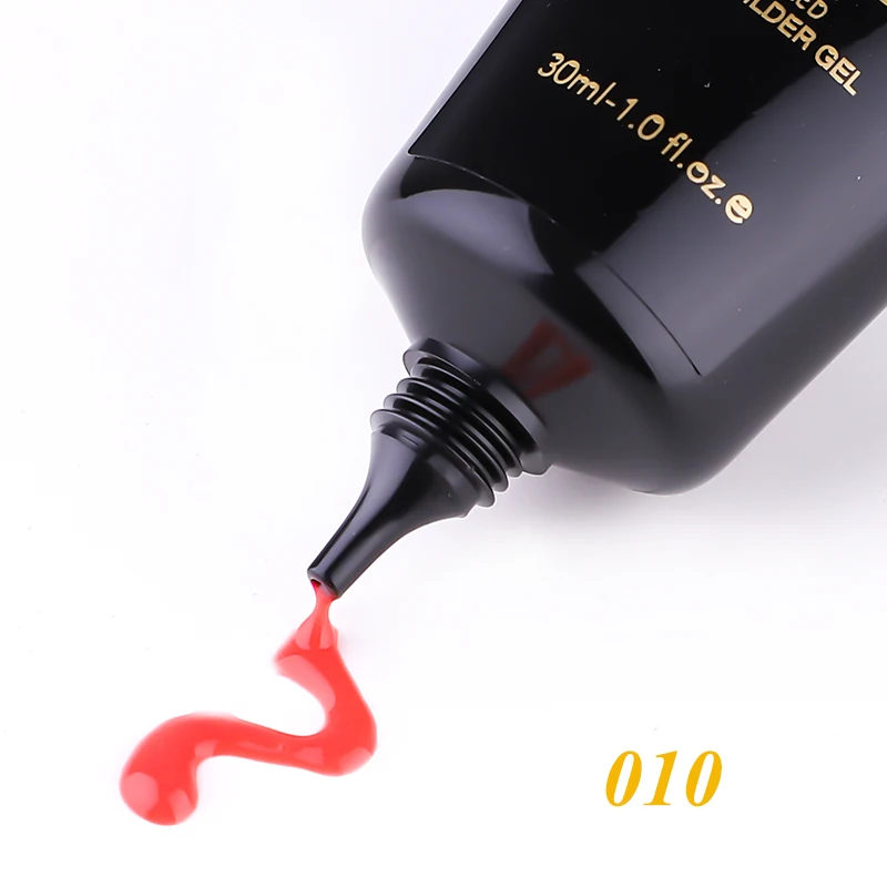 MSHARE гель желе твердый Желейный для наращивания ногтей средство со светодиодной