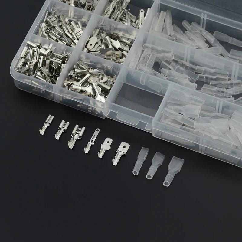 270 шт./коробка обжимные клеммы для электрических проводов|Терминалы| |