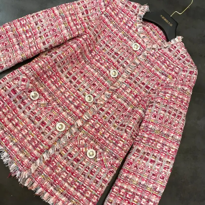 Новые параграфы со звездой фонда короткие пальто с двойными карманами Из