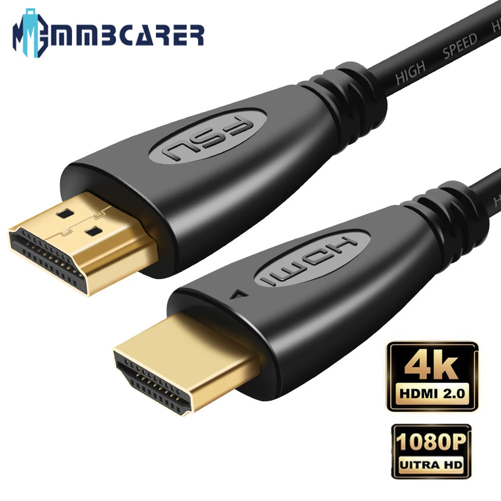 

Gold-plated HDMI-compatible cable for1080p 3D video LCDTV projector video player and digital audio and video signal transmission