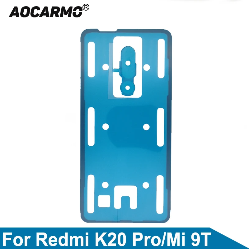 Клейкая задняя крышка Aocarmo для Redmi K20 Pro Mi 9T | Мобильные телефоны и аксессуары