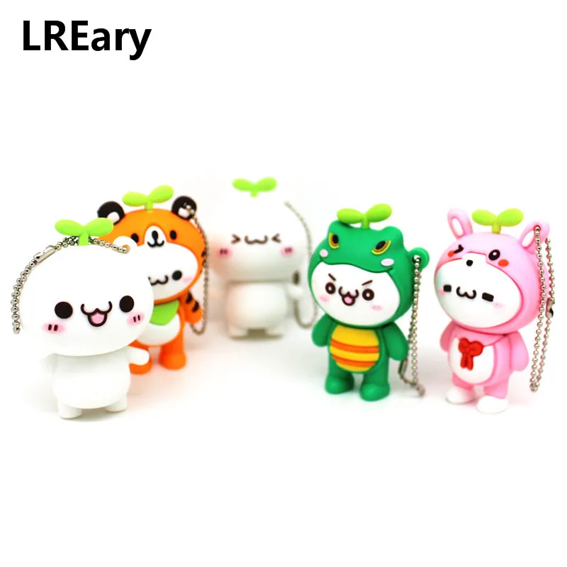 

USB Flash Drive Cartoon Rough color text 4GB 8GB 16GB 32GB 64GB pen drive Cute memory stick pendrive thumb drive U disk