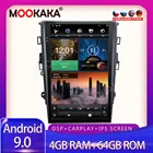 Автомобильный мультимедийный плеер, 4 Гб + 128 ГБ, android 9,0, PX6 Tesla style для 2013-2018 Ford Mondeo Fusion MK5 Android 9, GPS, радио, стерео