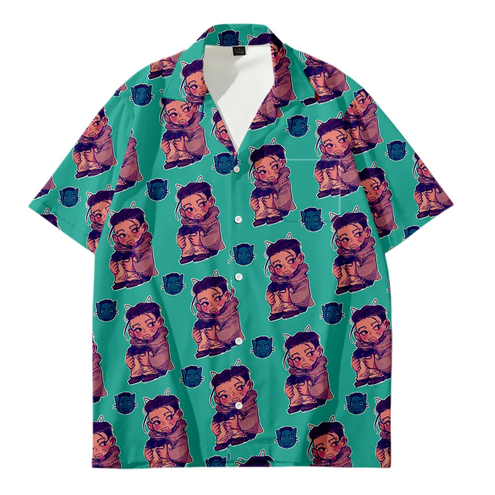 Летняя футболка для косплея с коротким рукавом и 3D-принтом | Мужская одежда