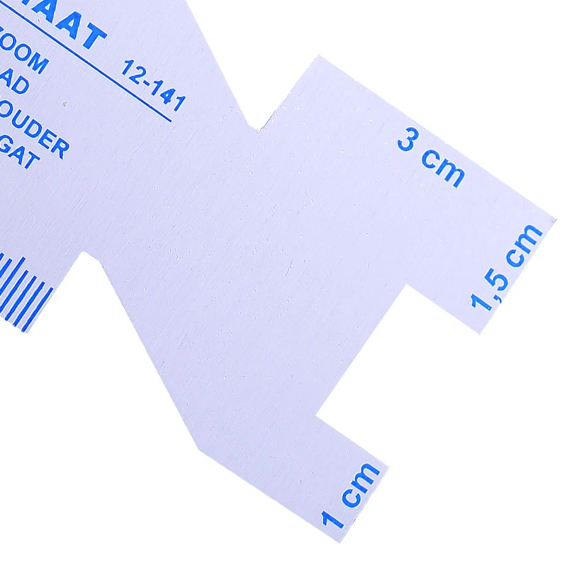 1/2 шт. точный измерительный прибор для швов металлическая линейка квилтинга