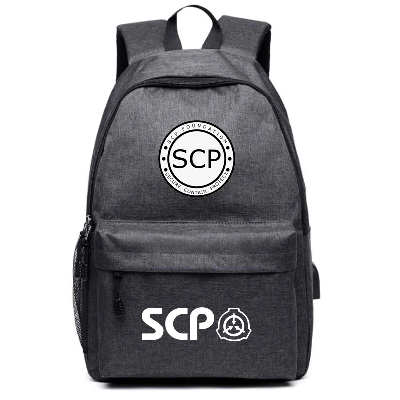 SCP Galaxy Рюкзак с usb-портом школьные рюкзаки для девочек мужские USB зарядка наушники чехол для домкрата Холст Дорожная сумка рюкзак для ноутбука