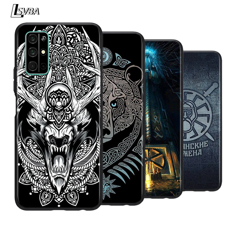 Славяне Викинги символ Коловрат мягкий TPU чехол для Honor 20 30 20S 20E 30i 30С отсчетом V20 V30