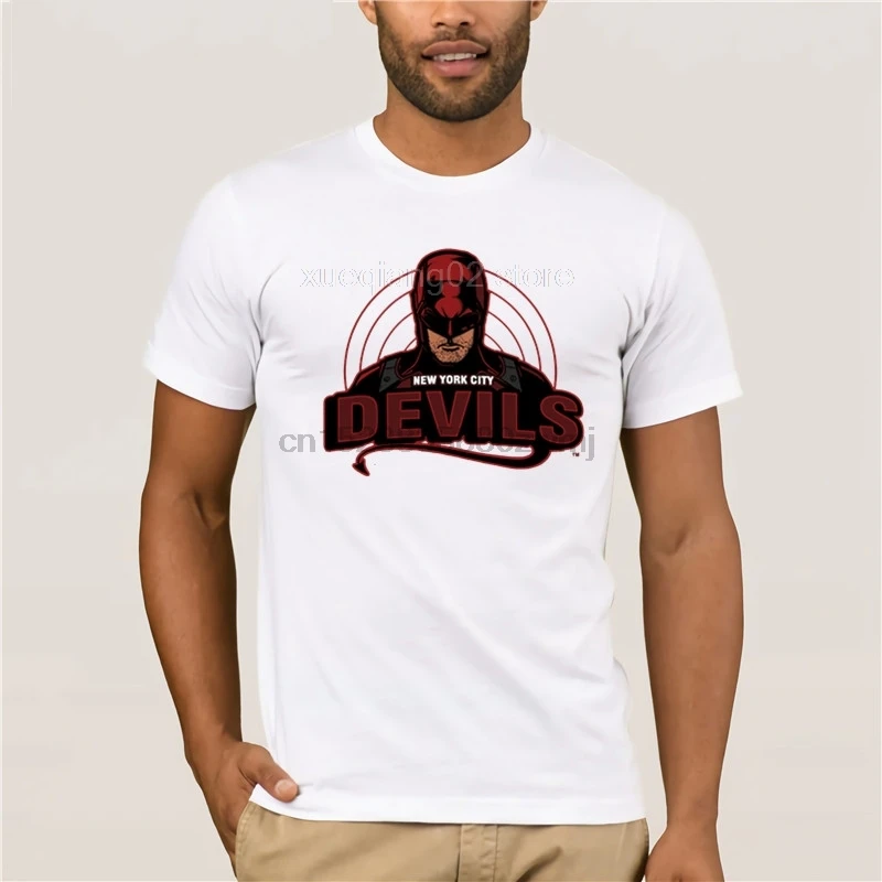 NYC Devils Мужская футболка Triblend| |