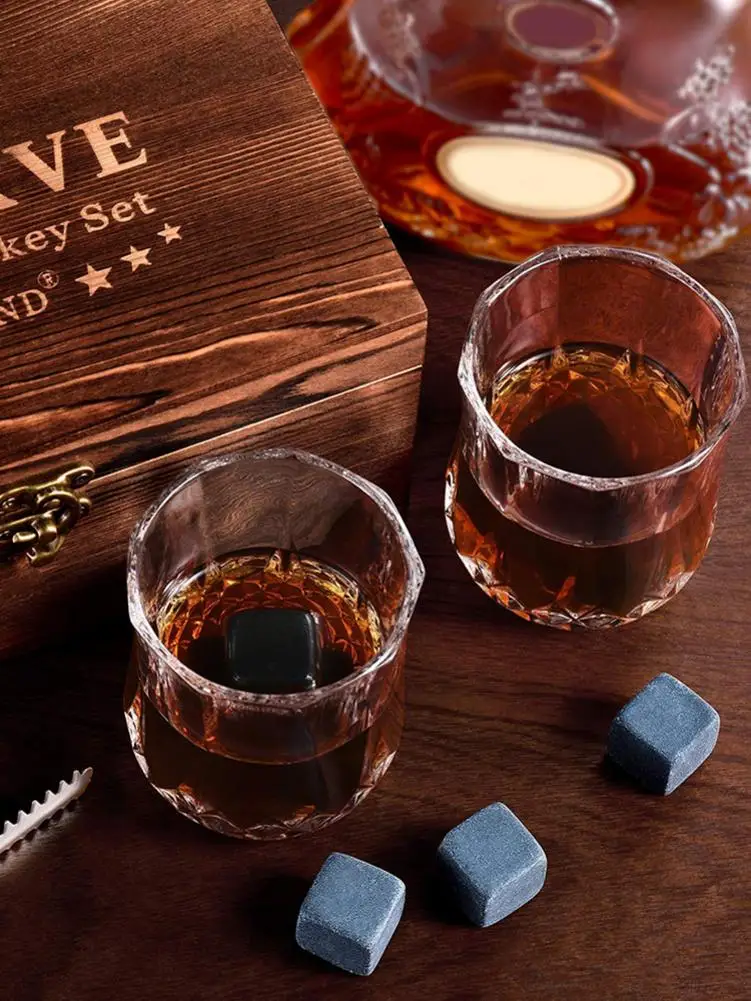 Виски камни подарочный набор быстрозамороженный ледяной блок виски мраморный