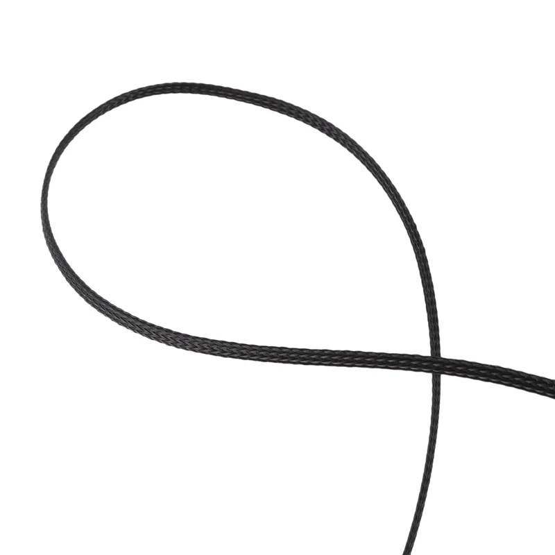 4 мм диаметр 15 м длинный черный провод нейлоновая Регулируемая плетеная