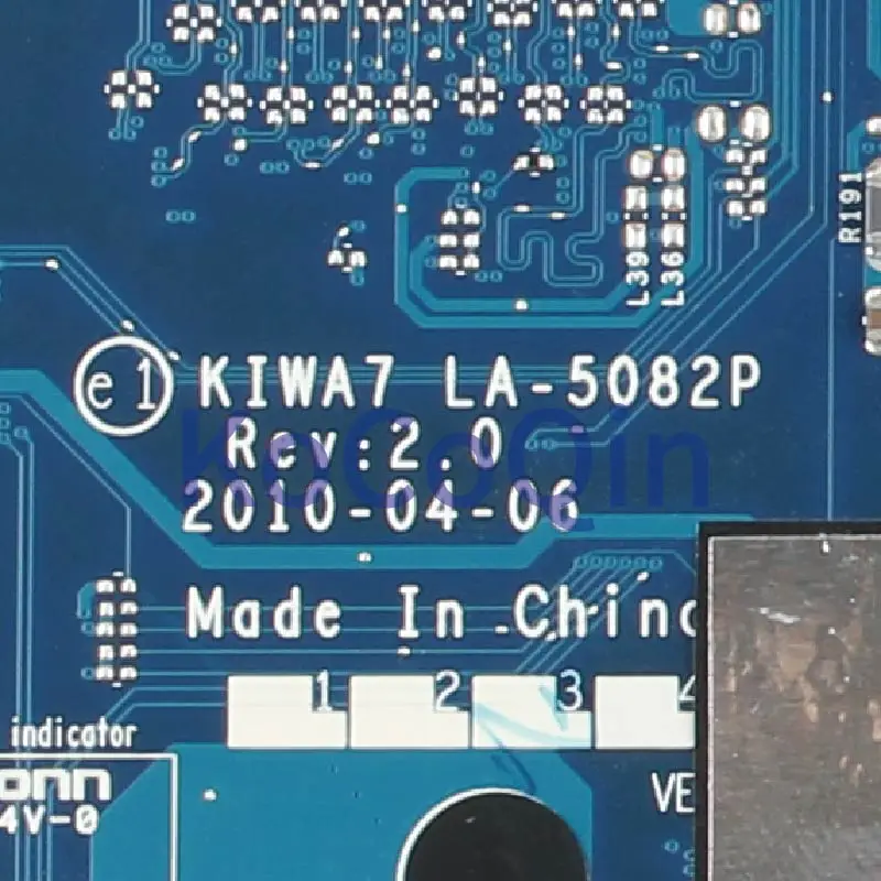 KoCoQin материнская плата для ноутбука LENOVO Ideapad G550 KIWA7 LA-5082P 168002997 GL40 | Компьютеры и