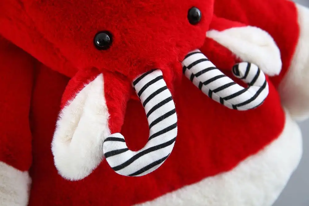 Зимнее пальто для маленьких девочек рождественское малышей с капюшоном и