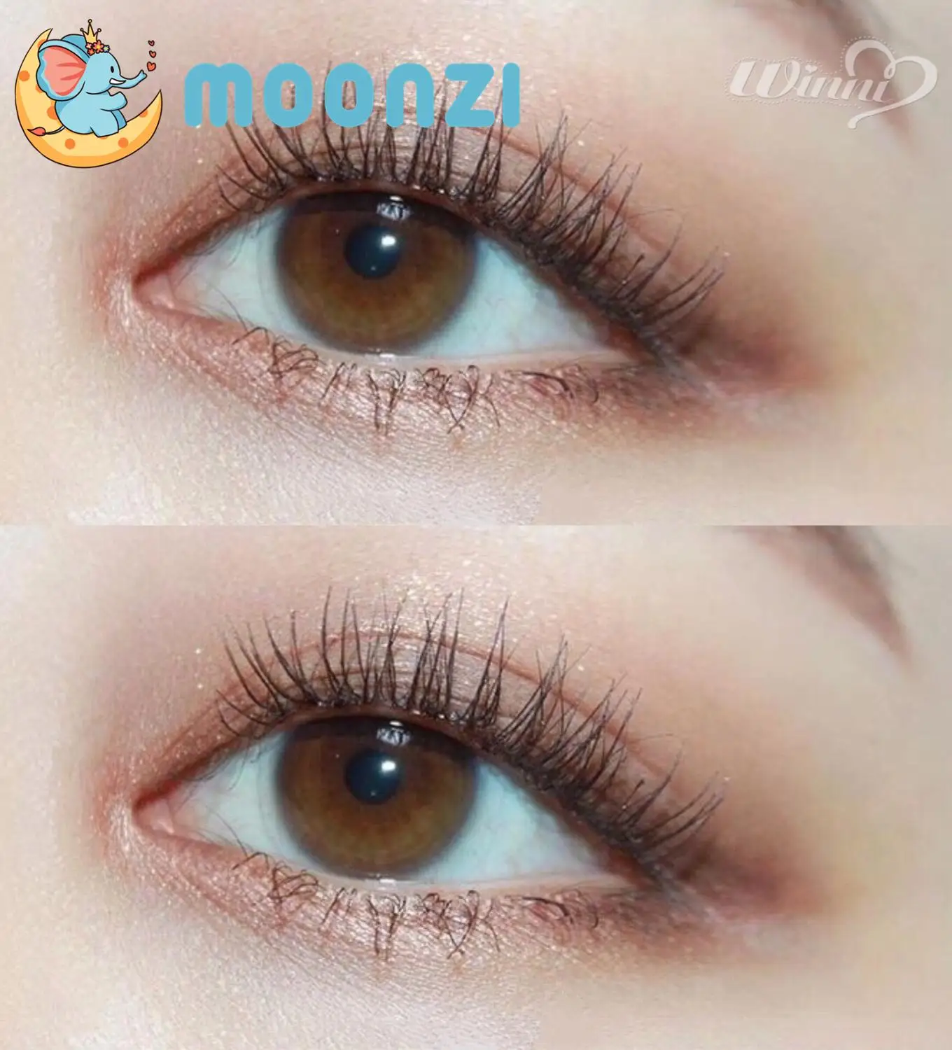 moonzi clear colorless contact lenses for eyes transparent exclusive invisible contact lens degree 2pcspair myopia prescription free global shipping