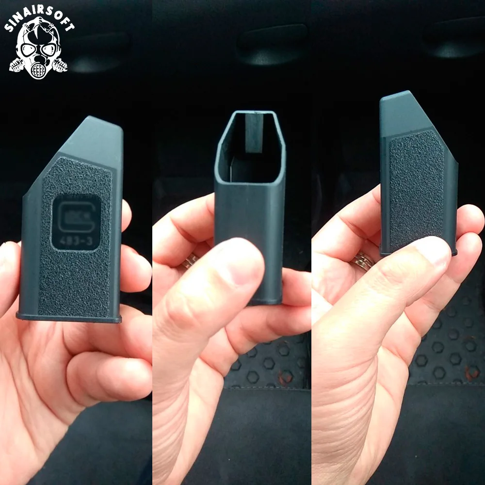 SINAIRSOFT скоростной погрузчик Mag для 9 мм/.40/.357/ .45 зажим Mags черный магазина Glock| |